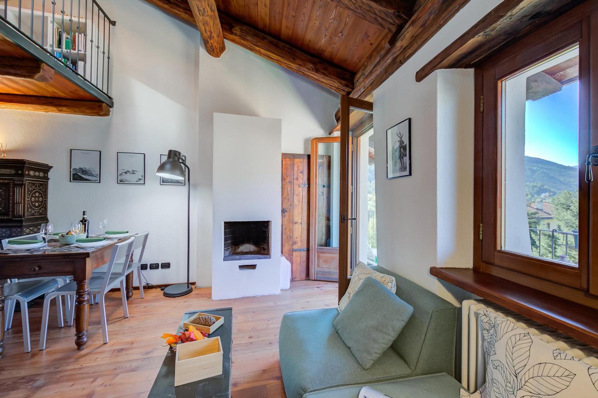 San Marco Lodge Apt Mountain Retreat - Happy Rentals Oulx Buitenkant foto